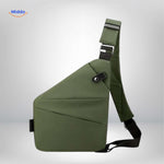 stratos borsttas groen waterbestendige slingtas www.middo.nl