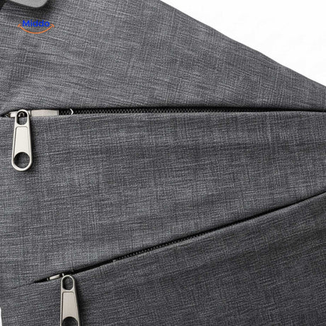 stratos borsttas lichtblauw zijaanzicht met band www.middo.nl