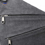 stratos borsttas lichtblauw zijaanzicht met band www.middo.nl