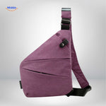 stratos borsttas lila compacte verstelbare slingtas www.middo.nl