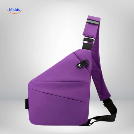 stratos borsttas paars moderne unisex tas www.middo.nl