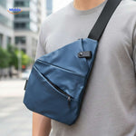 stratos borsttas unisex slingbag blauw straatstijl www.middo.nl