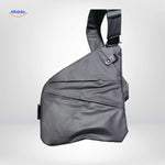 stratos borsttas unisex slingbag zwart vooraanzicht www.middo.nl