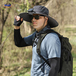 Sunbreeze™ | Zonne-Energie Aangedreven Fanhoed Met Brede Rand en Zweetafvoerend Comfort