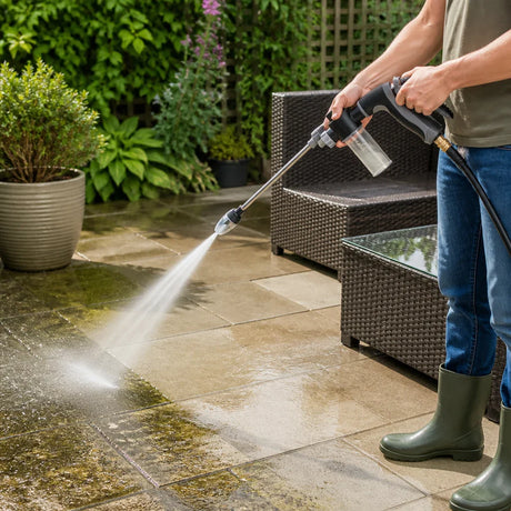 T8™ Hogedruk Waterpistool terras reinigen
