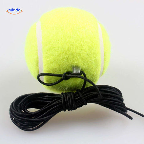 tennispro trainer tennisbal met elastisch koord voor terugslagtrainer www.middo.nl
