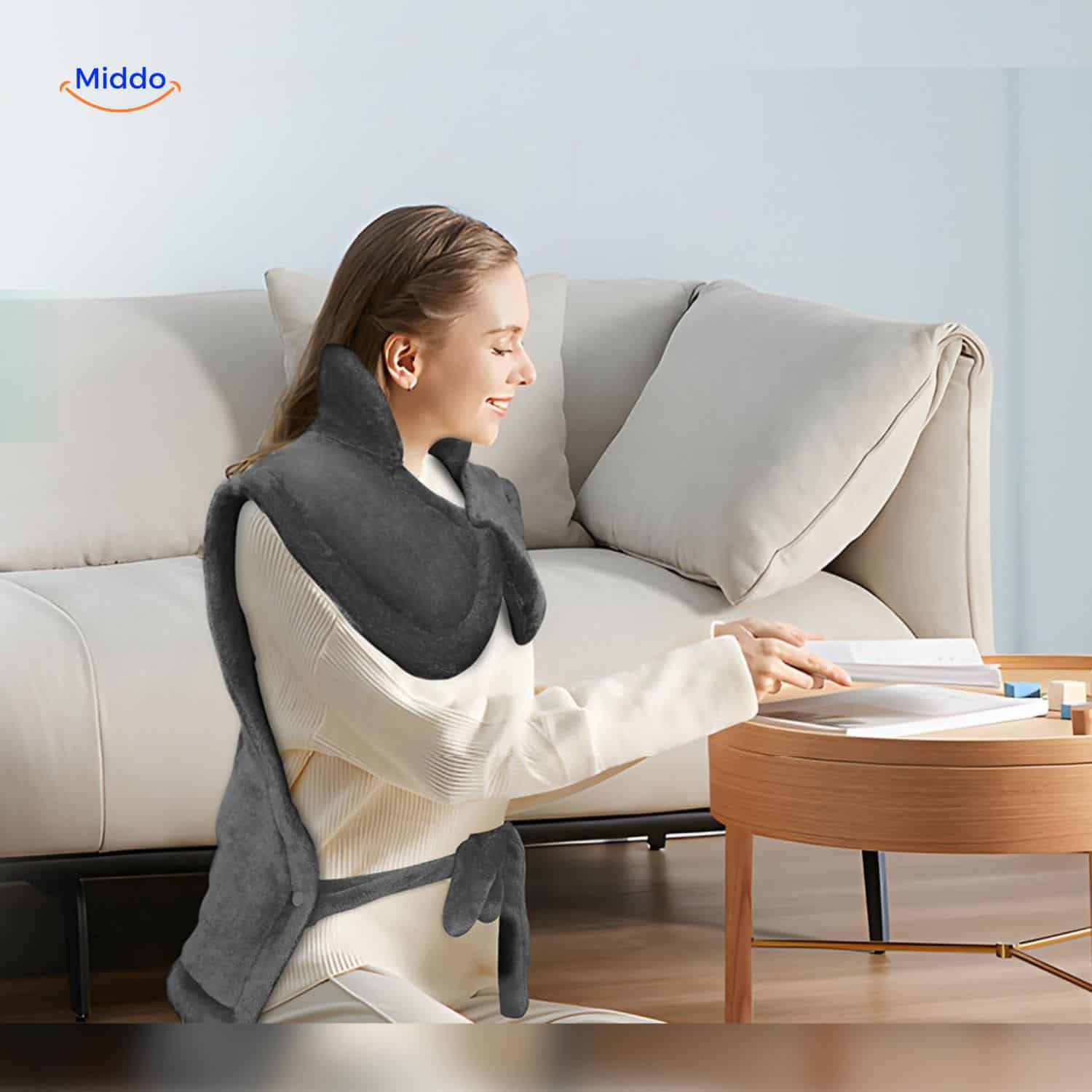 thermo relax verwarmingskussen lezen relaxen thuis www.middo.nl