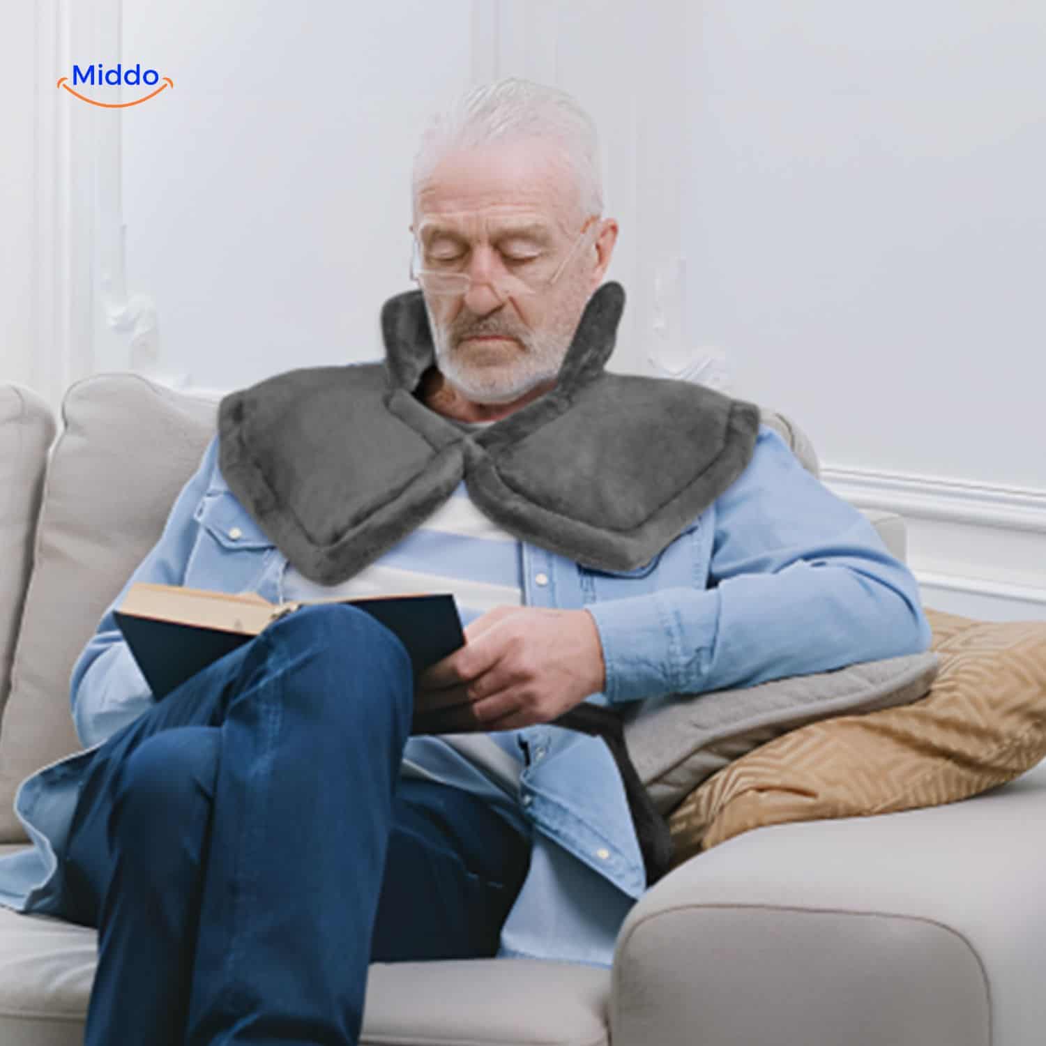 thermo relax verwarmingskussen voor senioren ontspanning www.middo.nl