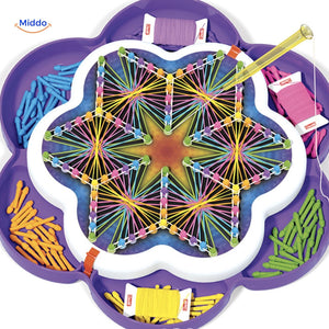threadart builder educatief spel draad puzzel middo