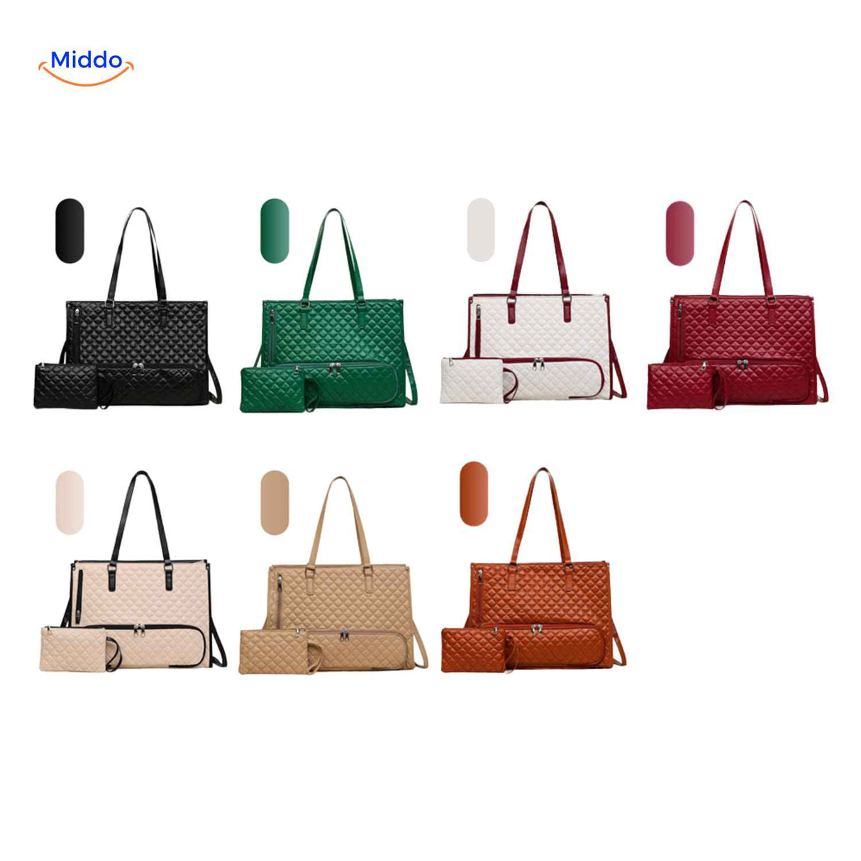 totezia tas kleurenopties zwart groen beige bordeaux www.middo.nl