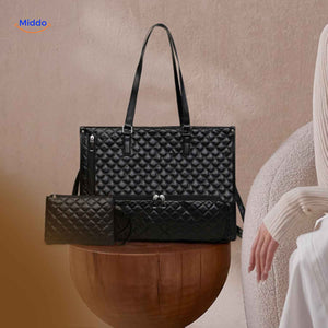 totezia tas zwart met etui chique koelhandtas www.middo.nl