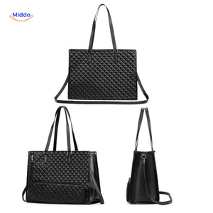 totezia tas zwart voorzijde zijaanzicht en achterkant www.middo.nl