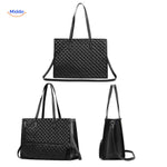 totezia tas zwart voorzijde zijaanzicht en achterkant www.middo.nl