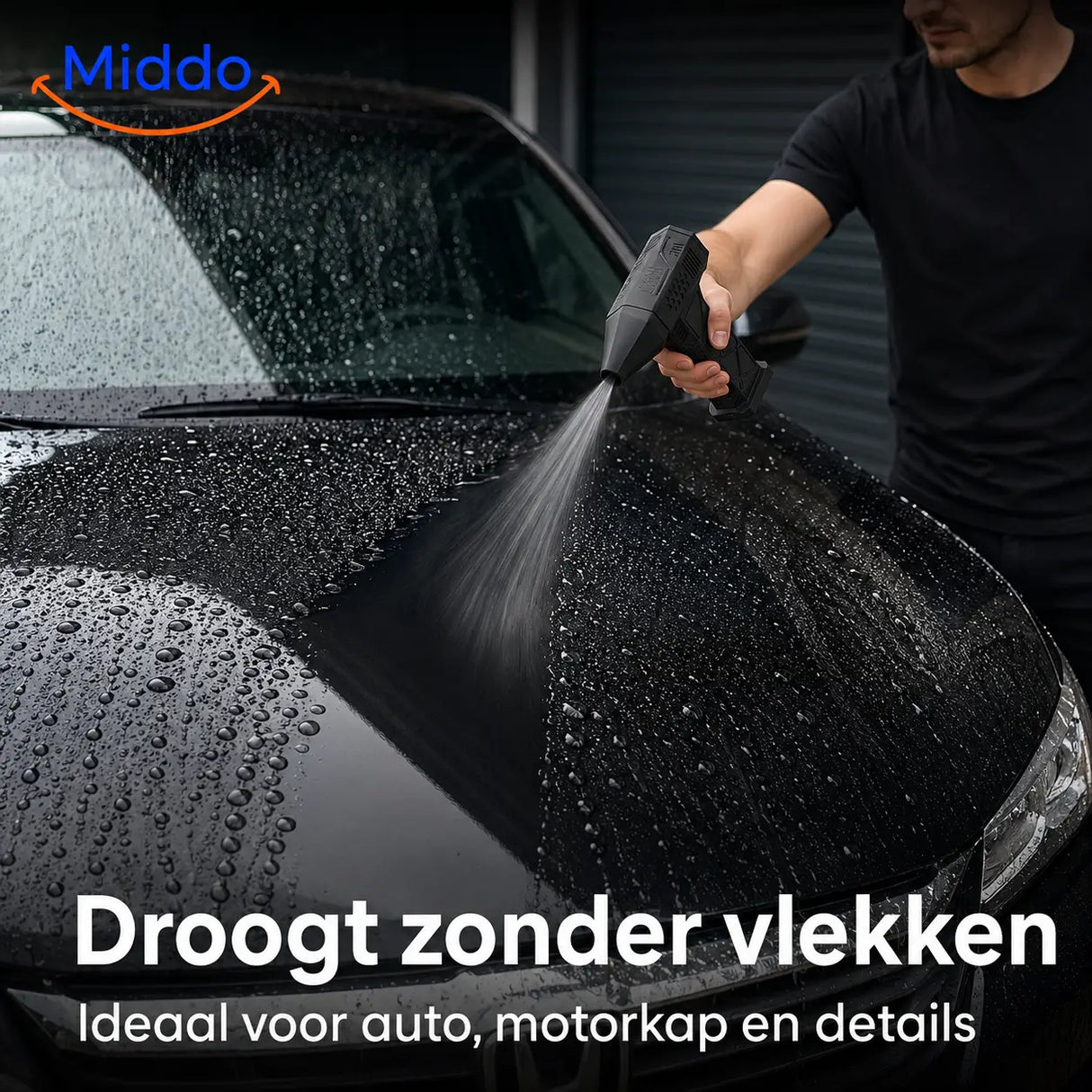 TurboJet Pro™ – Krachtige Luchtblazer (130.000 RPM) voor Stof, Auto, BBQ, Werkplaats en meer!