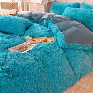Teddy Fluffy Fleece Beddengoed Set | Warm & Extra Zacht