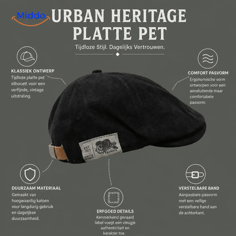 Nederlandse voordelen van de Urban Heritage Flat Cap