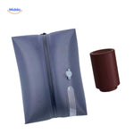 vacubag tas grijze waterdichte reistas met ritssluiting en ventiel www.middo.nl