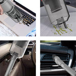 Verschillende gebruikstoepassingen van de VacuümX PRO stofzuiger in huis en auto