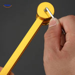 vibeclean blauwe stemvork close up