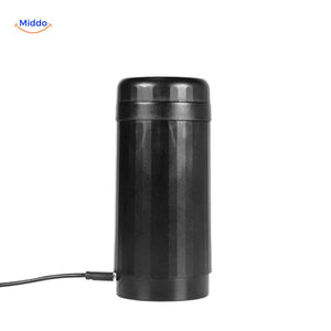 vibrogrind grinder oplaadbaar via usb voor draagbaar gebruik www.middo.nl