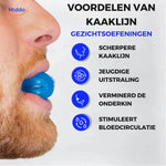 Voordelen van de KaakMaster Pro kaaktrainer voor een strakkere kaaklijn.