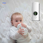 warmiboo flesverwarmer met baby die melk drinkt www.middo.nl