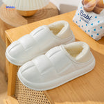 warmstep plus katoenen huispantoffels met anti slip voering Middo