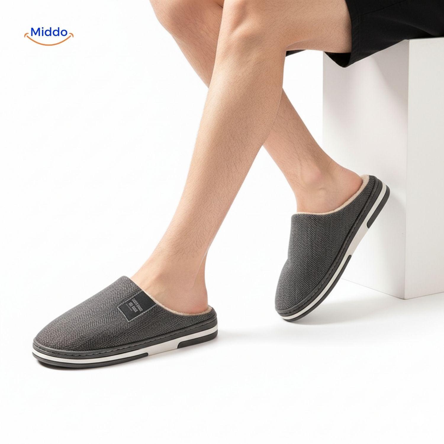 Warmtique™ Pantoffels | Zacht katoen, antislip en huiscomfort