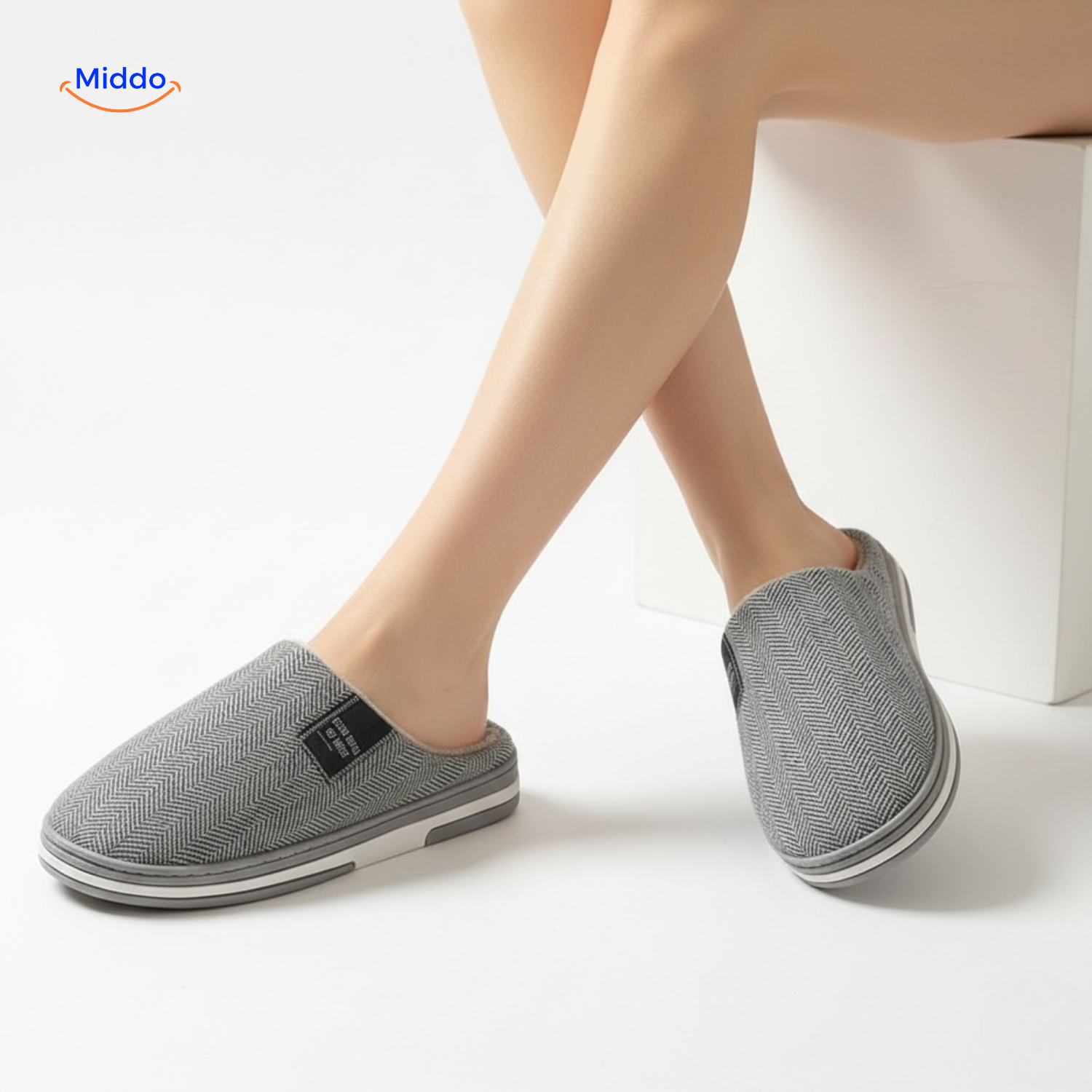 Warmtique™ Pantoffels | Zacht katoen, antislip en huiscomfort