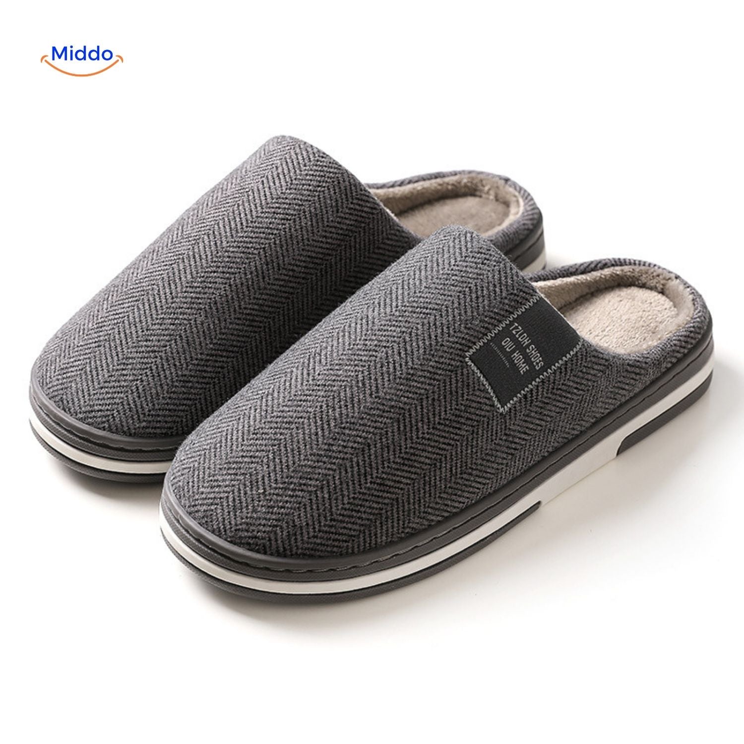 Warmtique™ Pantoffels | Zacht katoen, antislip en huiscomfort