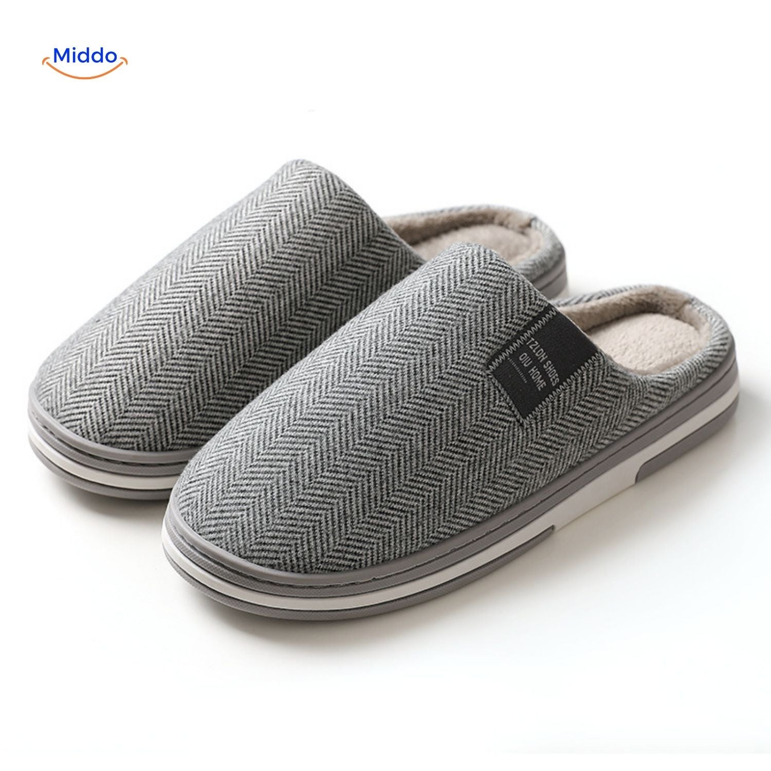 Warmtique™ Pantoffels | Zacht katoen, antislip en huiscomfort
