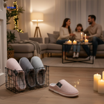 Warmtique™ Pantoffels | Zacht katoen, antislip en huiscomfort