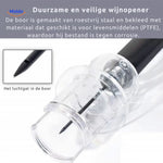 wineease transparante afdekking met schuilring voor extra veiligheid