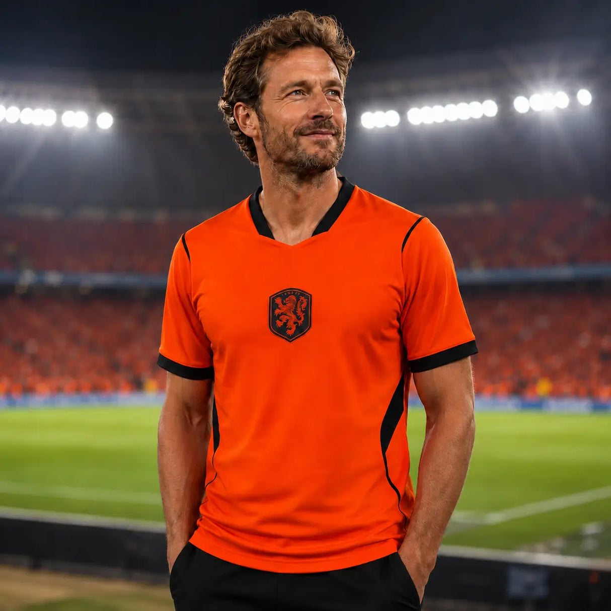 Oranje thuis t-shirt van elftal nederland voor WK 2026
