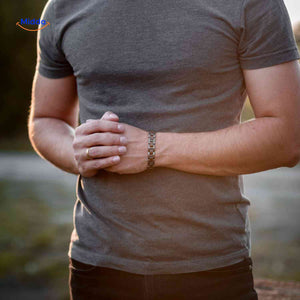woodforge armband stijlvolle houten armband heren www.middo.nl