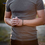 woodforge armband stijlvolle houten armband heren www.middo.nl