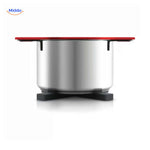 woodinex onderzetter roestvrijstalen pan met hittebestendige onderzetter voor keukengebruik www.middo.nl