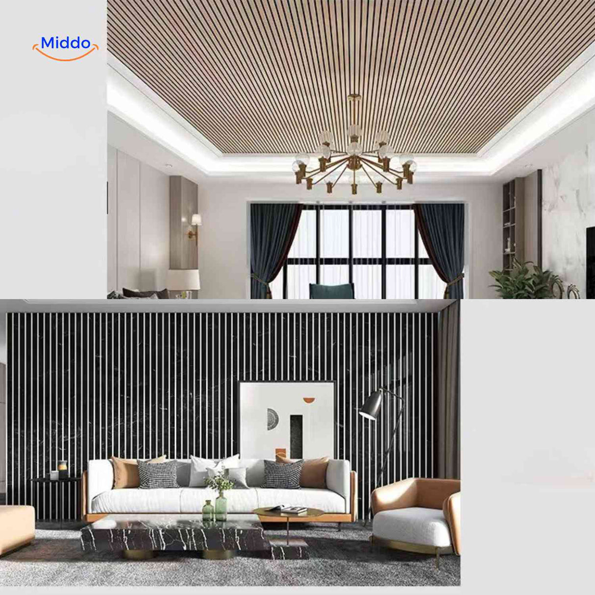 woodline wandpanelen flexibel buigzaam paneel www.middo.nl
