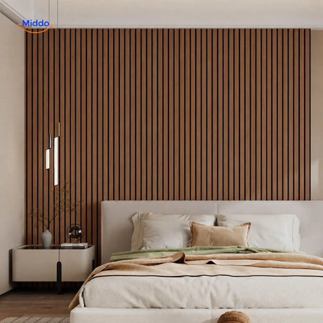 woodline wandpanelen natuurlijke houten lamellenwand www.middo.nl