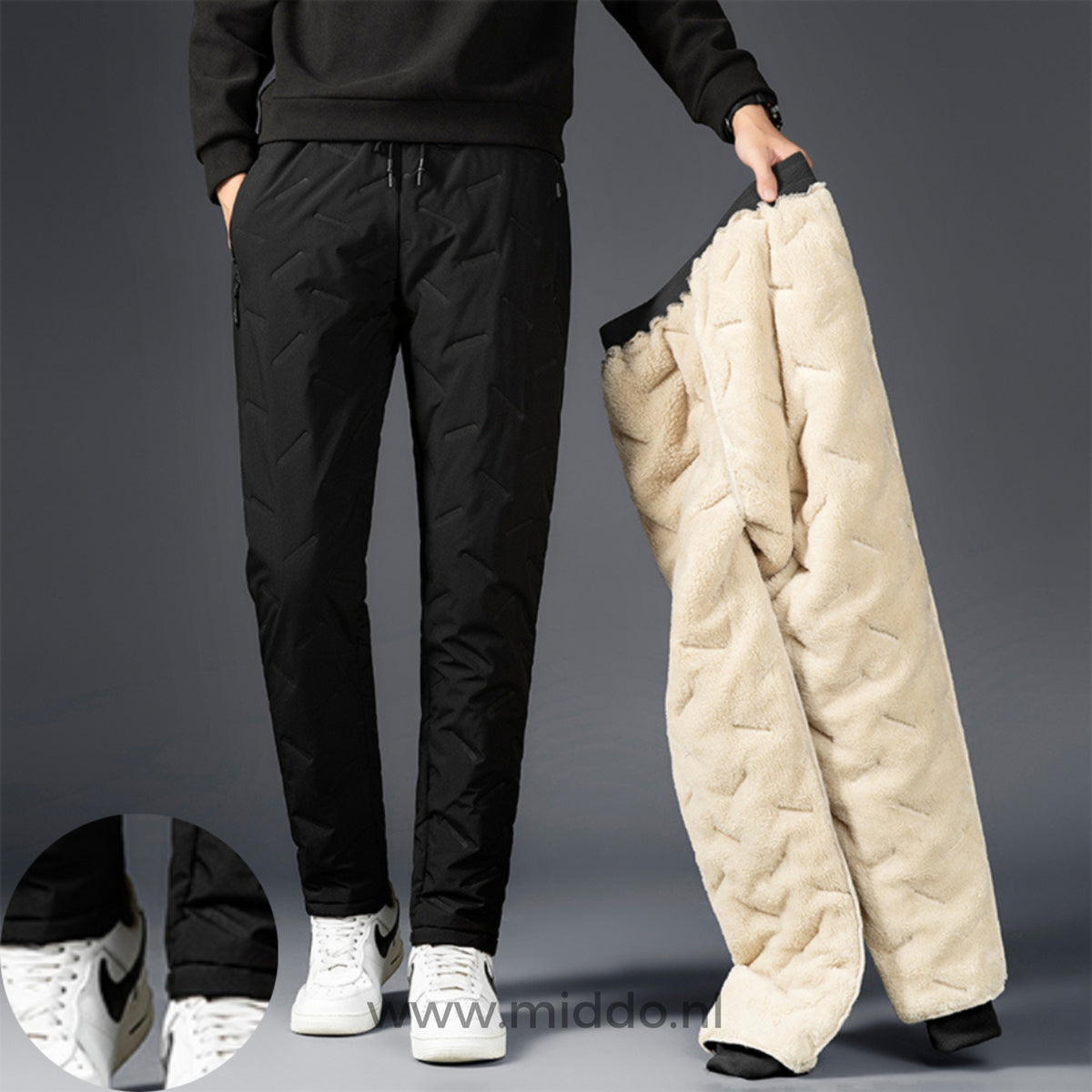 BAYGE Dames Thermo Wandel Leggings Winter Hoge Taille Fleece Gevoerd Waterdicht Onzichtbaar Buikcontrole Slim Fit Wandelbroek Yogabroek Fietsbroek Sportbroek met Zakken, Grijs, XXL BAYGE Dames Thermo Wandel Leggings Winter Hoge Taille Fleece Gevoerd Waterdicht Onzichtbaar Buikcontrole Slim Fit Wandelbroek Yogabroek Fietsbroek Sportbroek met Zakken, Grijs, XXL