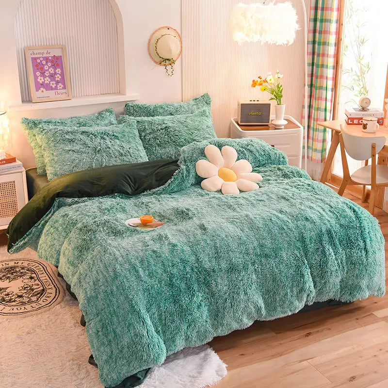 Teddy Fluffy Fleece Beddengoed Set | Warm & Extra Zacht