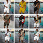 zippora set mix van 9 populaire zomer herensets met rits en patroon variaties www.middo.nl