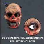 zombiora masker halloween masker bloedig zombie latex horror www.middo.nl