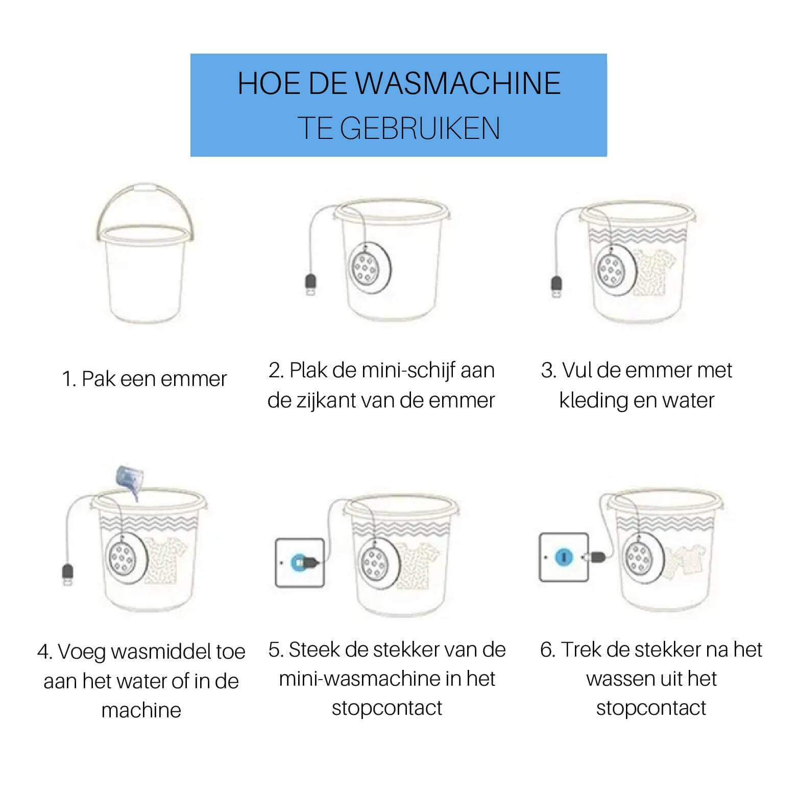 Lave-linge et lave-vaisselle en un - EasyWash™ 
