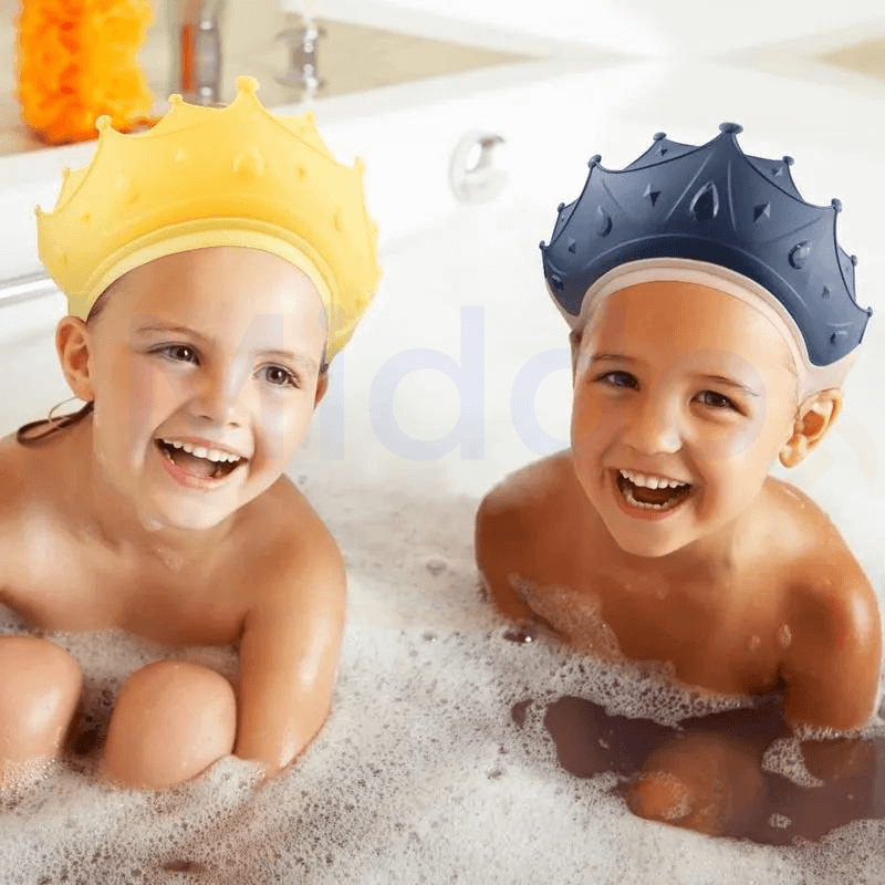 ShampooCrown™ 2+1 gratis! | Voorkomt water en shampoo in de ogen van kinderen!