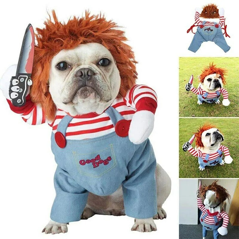 Casquette Chucky™ | Le costume d'animal le plus effrayant qui fera tourner les têtes et les queues 