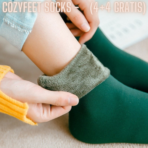 Chaussettes CozyFeet - Chaussettes d'hiver en velours (4+4 GRATUITES) 