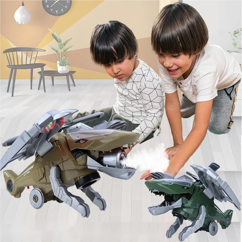 Transforming Dinosaur Helicopter Toy